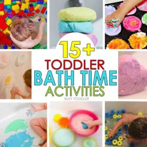 TODDLER BATH TIME: Spice up bath time and make it fun again with these 15 awesome ideas; toddler bath activities; preschool bath activities