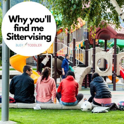 Why you’ll find me sittervising