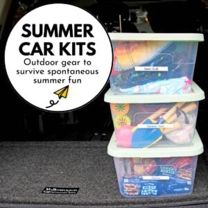 Summer Car Kits: Outdoor gear to survive spontaneous summer fun